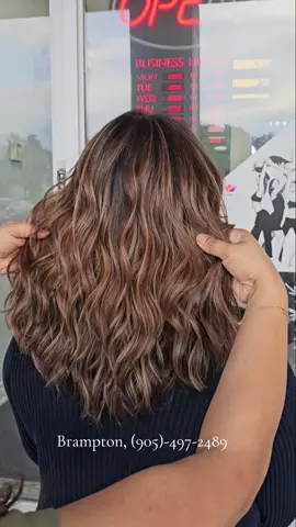 🧸 teddy brown balayage 🧸 giving this beautiful client a full hair transformation after using box colour.  #boxdyetransformation #lightbrownbalayage #balayagetransformation #haircolourforwomen #ashbrownbalayage #browngirlfriendlyhaircolor #balayagebrampton #bramptonhairsalon #bramptonsalonandspa #salonnearme #fyp #foryoupage #thestyloria #beforeaftertransformation #viralvideo#sansannanasong😍 @Wella Professionals @olaplex 