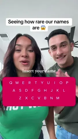 How rare is your name? #viral #fyp #trending 