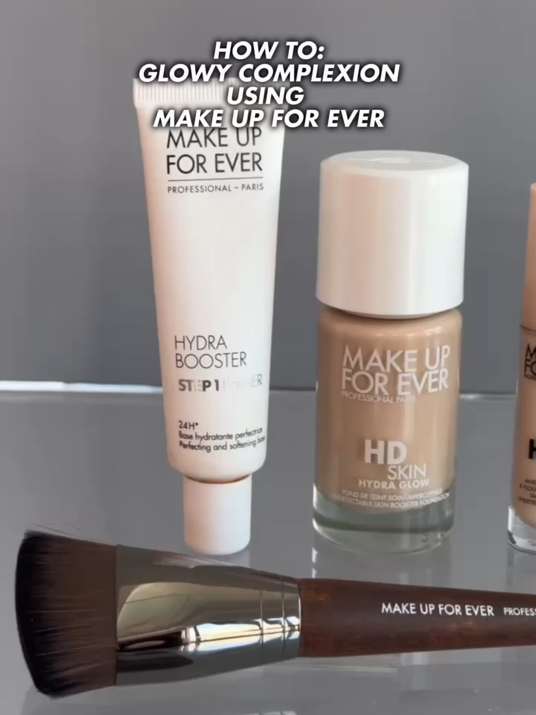 We're dedicating our first TikTok to show you how we glow! ✨ Get Ready with us using #HDSkin Hydra Glow Foundation.  #MAKEUPFOREVER #FocusOnMe