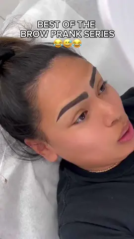 The best of brow prank series #pranks #brows #viral #prank #microblading inspired by the best of lash prank series 