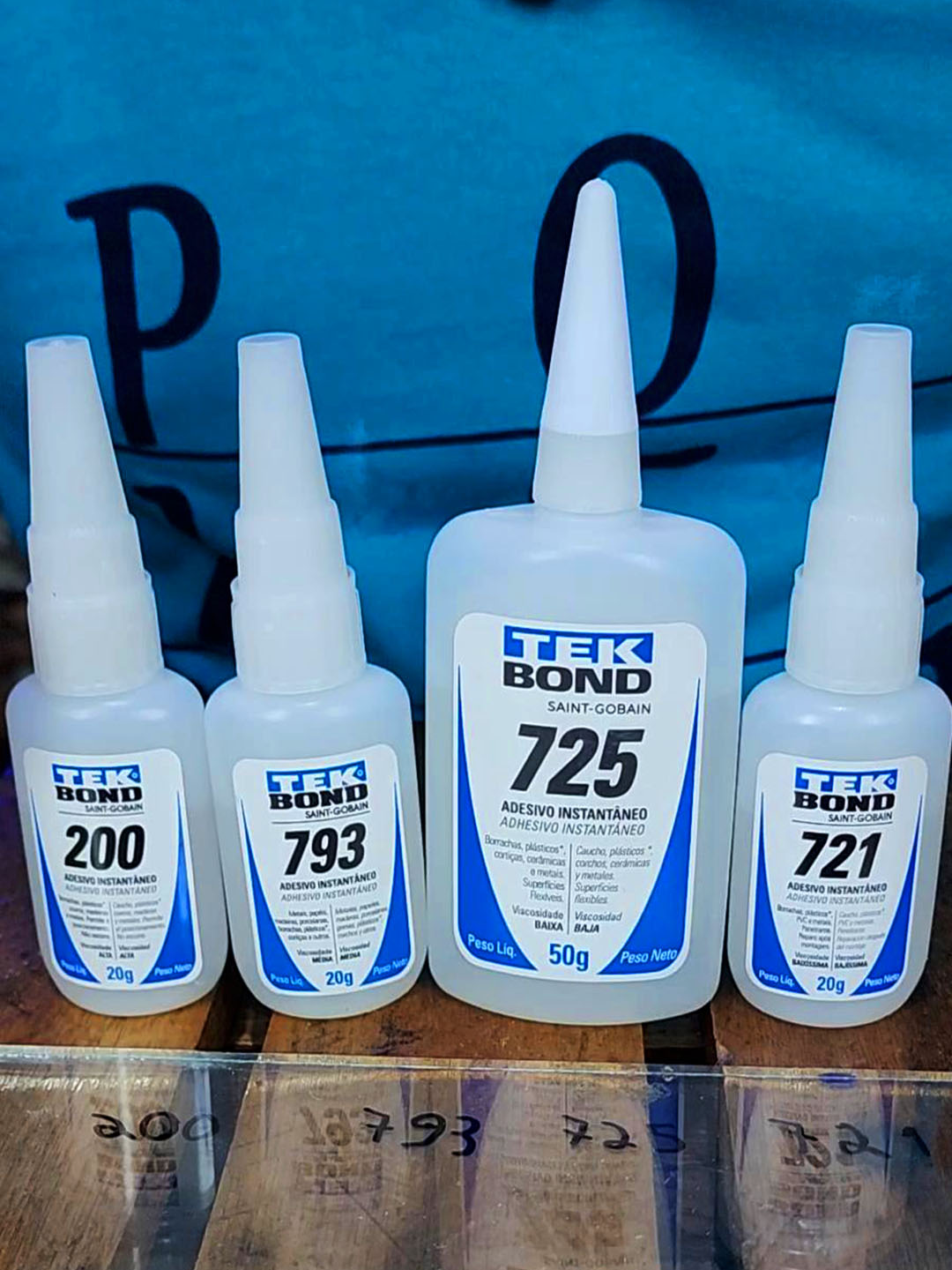 Você sabe o significado dos números na Tek bond?