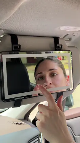 gonna put one on the driver and passenger side 🙌🏼 #caraccessories #carvanitymirror #carmusthaves #cartok #caressentials #tiktokshopfinds 