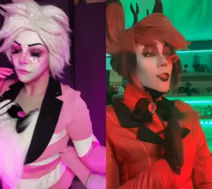 #duet with @🎪Jackwise🎠 the idea that Angeldust would just constantly try and weird out Alastor feels so on brand. #alastor #hazbinhotel #angeldust 