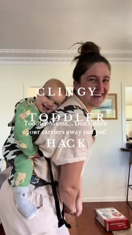 Pulled my @Artipoppe carrier out of storage the other day when Maisie just wouldn’t let me put her down and now I feel like I’ve hacked the system 😏 don’t give up on your carriers just yet ladies!  #artipoppe #artipoppecarrier #mumhack #mumadvice #mumtok #mumlife #toddlermum #toddlers #toddlermumlife #toddlersbelike #aussiemum #aussiemumsoftiktok #mumsoftiktokaustralia #realmum #motherhoodunfiltered #clingybaby 