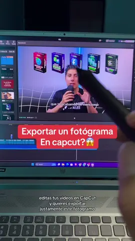 Como exportar un clip o fotograma en capcut facil 😱 #aprendeaeditarencapcut #capcut_edit #ediciondevideos #cursodecapcut #capcutedit #capcut 