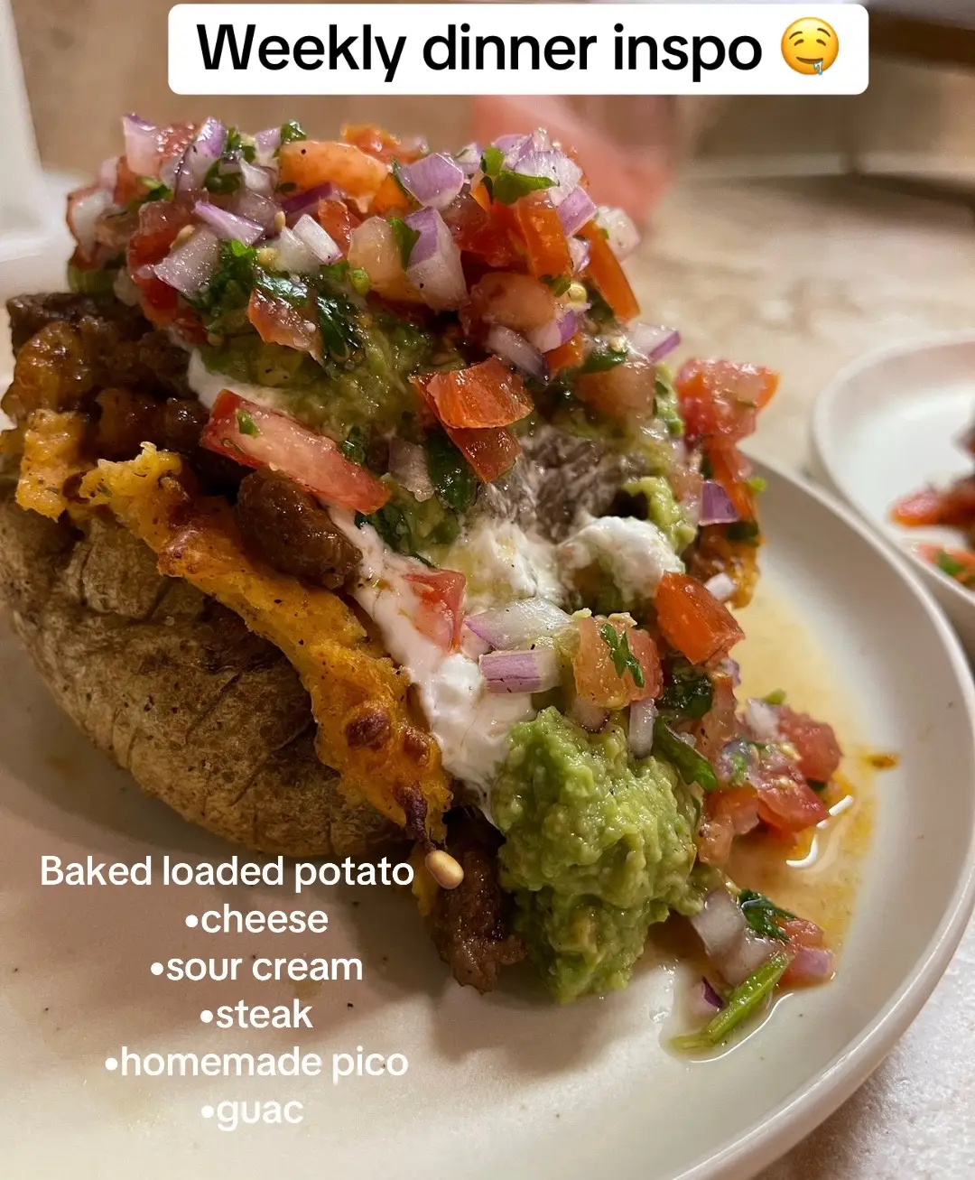 Homemade dinner ideas 🤤 which one is your favorite? I love the baked potato! You can loaded it up with anything and it’s so easy to make 😬  #Foodie #mealprep #meals #Recipe #fyp #mealideas #mealinspo #eatclean #eating #DinnerIdeas #dinner #dinnerwithme #dinnerrecipe #trend #trending #seafood 