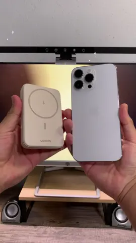 La mejor Power Bank para tu iPhone 🔋✨ #ugreen #powerbank #magsafe 