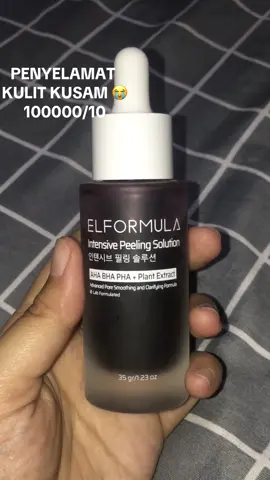 Rutin pemakain 2 minggu udah kelihatan hasilnya😭✨ #exfoliation #elformula 