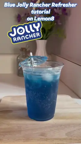 Blue jolly rancher recipe on Lemon8✨✨ try out this blue drink for this summer and find more special summer drink on Lemon8 #drink #summerdrink #summervibes #juice #homemade #ice 