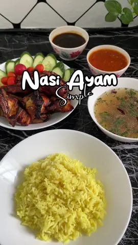 #MasakApaHariini ; Boring la makan nasi putih, tapi nak cepat. Paling simple, tapi sedap, nasi cukup lemak berperasa, sos pedas manis, ayam garing & juicy.  p/s: kalau perasan ada bahan yg menggunakan jenama diboikot, harap maaf. Beli sebelum kempen 😔 #nasiayamviral #nasiayamsimple #nasiayamgorengmadu #nasiayammadu #nasiayammudah  #nasiayam #nasiayammelayustyle #nasilaukayam #masakcarasaya #masakanrumah #homemadestyle #fyp #foodiesoftiktok #chefkisses #MakanLokal 