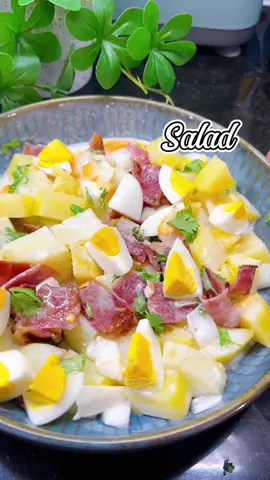 Salad với mình hông? #cooking #foodtiktok #ancungtiktok #chinoitro #homnayangi 