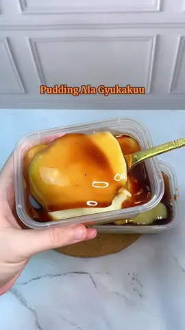 Pudding Ala Gyukakuu Viral #FoodFestOnTiktok #SerunyaKuliner #kulinertiktok #pudding #ttpetualangpro #resepsimple #EasyRecipe 