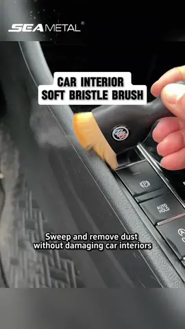 Car soft-bristled brush, sweeps and removes dust without damaging car interiors!
 #brush #softbristlebrush #Dustremoval #Interiorcleaning #foryou #viral #tiktok #tiktokmademebuyit 