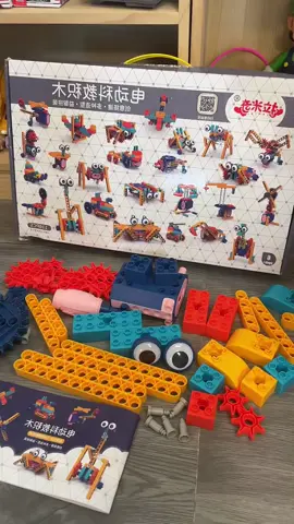 Bộ Lắp Ghép Robot Kèm Động Cơ Điện #dochoichobe #dochoitreem #dochoilaprapcokhi #dochoivui #dochoithongminh #xuhuong 