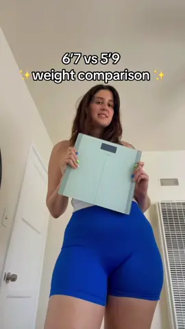 6’7 vs 5’9 ✨weight comparison ✨ #height #tallgirl #tallgirlproblems #heightdifference #shortkings