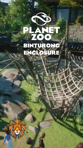 Binturong Enclosure! #planetzoo #planetzoogame #planetzoobuild