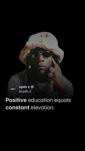 Listen to #BurnaBoy ‘Positive education equals constant elevation. No sign of weakness.  Don’t ask a lawyer for medical advice, don’t seek unqualified people for the information they can’t give you.’ Stay informed and seek the right sources. ….. [Speaker]: BURNA BOY @burnaboygram  ….. For More Soul Redeeming Content and to Keep the Community Growing: Follow, Share, Save and Tag Us: @uplift.x ….. Copyright Disclaimer under section 107 of the Copyright Act of 1976, allowance is made for “fair use” for purposes such as criticism, comment, news reporting, teaching, scholarship, education and research. ____________________________________ ____________________________________ #inspirationalquotes #motivateyourself #tryagain #selfmotivation #earnit #tryharder #growthmindset #Upliftx #inspiringquotes #getbackup #mentality #ericthomas #workharder #learnbydoing #successquote #Discipline #Dedication #DreamBig #Hustle #Grind #KeepPushing  #StayInformed #PositiveEducation #BurnaBoyWisdom #Motivation 