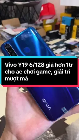 Vivo Y19 6/128 - chụp ảnh đẹp, pin trâu, chip chơi game tốt - Hơn 1tr ae chọn không?
