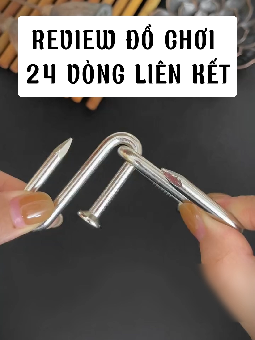 Bộ đồ chơi 24 vòng liên kết giúp bé 3-15 tuổi phát triển tư duy phân tích, giải quyết vấn đề #ordertaobao #review #xuhuongtiktok #trochoituduy #trochoitritue