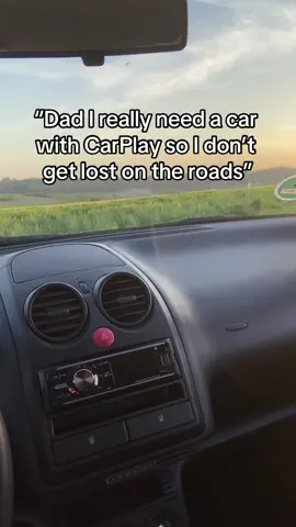 The way he just said “oh 😐” #caraccessories #carplay #car #firstcar 