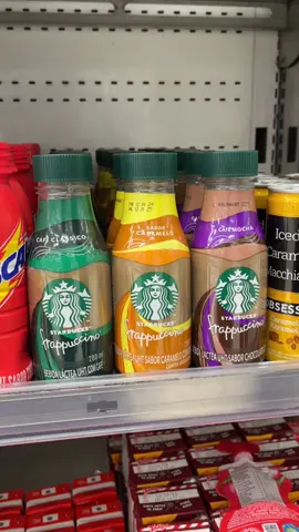 Clássico, caramelo ou mocha? ☕️🧊 #angeloni #starbucks #frappe #supermercado #coffee #cafe 