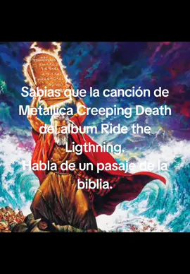 Metallica Creeping Death . Éxodo Plaga 
