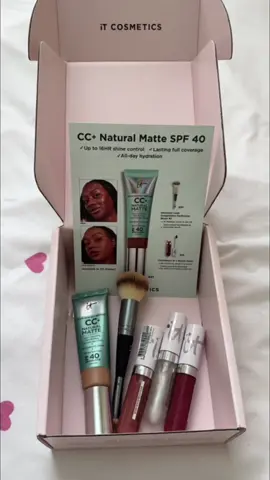 CC+ Natural Matte SPF 40 is the perfect foundation for oily skin that delivers 16-hour shine control 💗🐚 . . .  @iTCosmetics, #iTCosmetics, #CCMatte and #GiftedByiTCosmetics #makeup #makeuphaul #haul #newmakeup #fyp 
