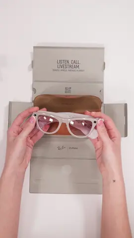 unboxing the brand new Ray-Ban Meta Skyler 🕶️✨ #raybanmeta #smartglasses #skyler 
