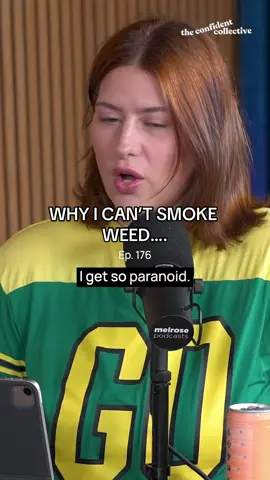 Everyone has their preferences when it comes to getting high, but for @raeannlangas it’s anxiety in disguise!! 😩🍃 On the other hand… @kristinazias is vibing with a few hits and she’s feeling good 💁‍♀️  Tune into this week’s episode for everything cringe and the art of not caring what people think about you… we promise you will love it!! 🎧