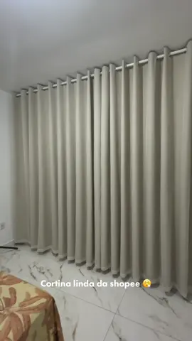 Primeira aquisição da decoração da casa nova 🥹🤍 #casanova #shoppe #cortina 