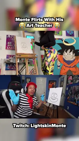 I Had an Art Class on Stream😭😭 @The Art Teacher 