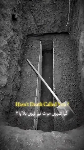 Hasn't Death called you ? . . . . . #fyp #viral #foryou #darkedits #nasheed #islamicstatus #islamic_video 