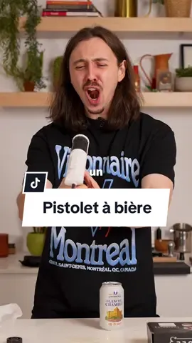 J’ai testé un pistolet à bière qui m’a été recommandé sur Amazon…