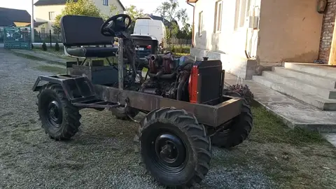 #обзор #трактор #самоделки #мінітрактор #tiktok #мерседес 