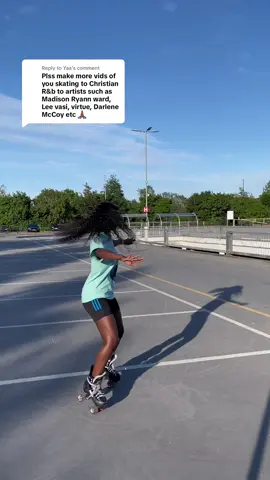 Replying to @Yaa This is one of my fave Madison Ryann songs🥰  #rollerskating #gospel #rnb #jamskate #fyp #skate 