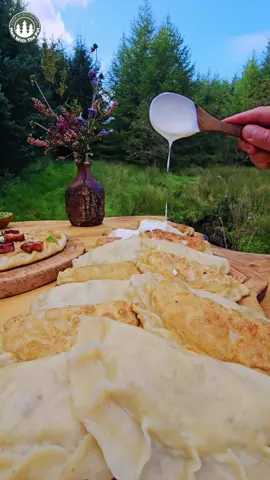 Dumplings madness... Polish are the best🔥 #menwiththepot #fyp #asmr #nature #cooking #foodtiktok 