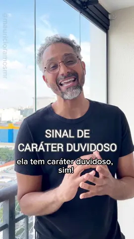 E aí, como vai o seu caráter duvidoso?