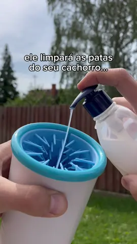 Limpe as patas em segundos😍 #doglovers #dogowners #dogsoftiktok #dogvideo #puppytiktok 