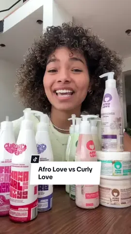 Afro Love o Curly Love… ¿Cuál es para mí?🤯 ¡Tranquila que aquí te enseñamos todo sobre estas dos marcas!💕 #rizos #rulosa #fyp #cabello #aruma 