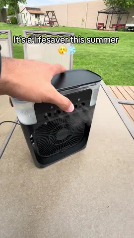 You NEED this for summer 😮‍💨💨❄️ #Summer #summervibes #aircooler #ac 