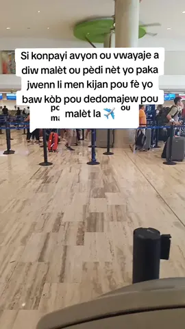 Replying to @vwayaje Si konpayi avyon ou vwayaje a diw malèt ou pèdi nèt yo paka jwenn li men kijan pou fè yo baw kòb pou dedomajew pou malèt la ✈️