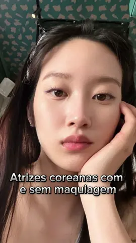 Atrizes coreanas com e sem maquiagem  #coreia #atrizcoreana #kdrama #kdramas #dorama #doramas #dorameira #dorameiras #dorameirasdeplantao 