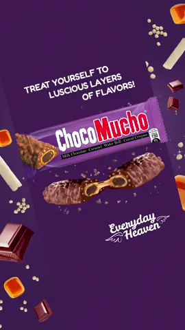 Comfort meets sweetness when you treat yourself to a bite of #EverydayHeaven with #ChocoMucho’s Milk Choco bars! 😇  Order now!
