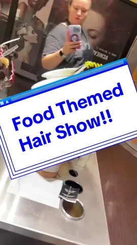 Food themed hair show ❤️❤️ And of course my sushi hair got FIRST PLACE 🥇🏆 #cosmetologystudent #hairshow #drafts #EmpireBeautySchoolTampa #somethingfromthedrafts 