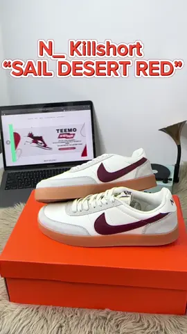Nike Killshot “Sail Desert Red” thiết kế basic nhưng phù hợp với mọi outfits 😍#sneakers #tiktok #fyp #trending 