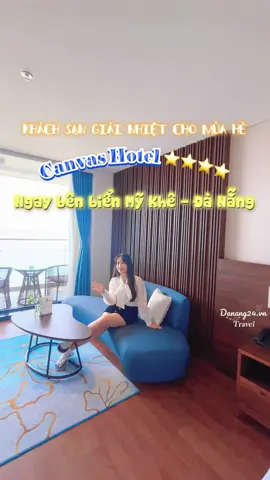 Chiếc khách sạn giải nhiệt cho mùa hè, Canvas Hotel ☘️😘 #dulich #danang #dulichdanang #reviewdulich #reviewdanang #canvashotel #biendanang #danang24 