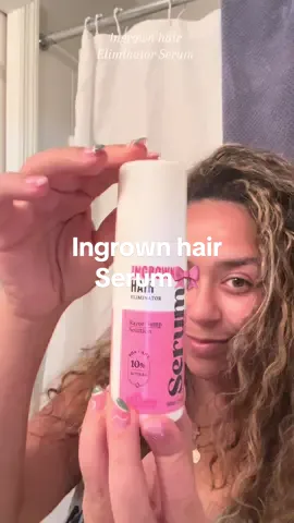 If you’re tired of ingrown hairs I definitely recommend!!!! 🎀🪒  #ingrownhair #ingrown #ingrownhairserum #ingrownhaireliminatorserum #serum #tiktokshop #tiktokfinds #beautyhacks #razor #razorhaircut #beautytips #razorbumpsolutions #ingrownhairproduct #neccessities 