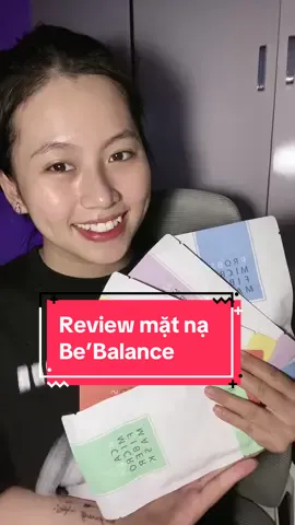 Mặt nạ Be’balance 5 màu siêu ưng luôn😍 #bebalancevietnam #bebalance #matna #xuhuong #lamdep 