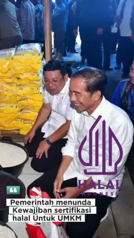 Pemerintah Mendengar aspirasi UMKM terkait  sertifikasi Halal bagi UMKM 🥰🥰🥰🥰🥰🥰 #umkmsemangatbisa #kemenkop #umkm #sertifikasihalal #jokowi #trending #aspirasi #fyp 