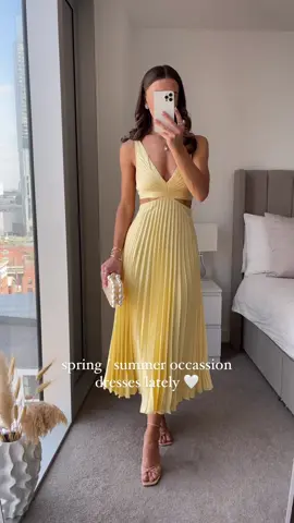 wedding guest season 💒 which is your favourite? #weddingguestdress #occasiondress #summerwedding #springwedding #dresses 